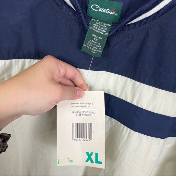 NEW Deadstock Vintage Windbreaker Pullover Men's XL - Picture 4 of 8